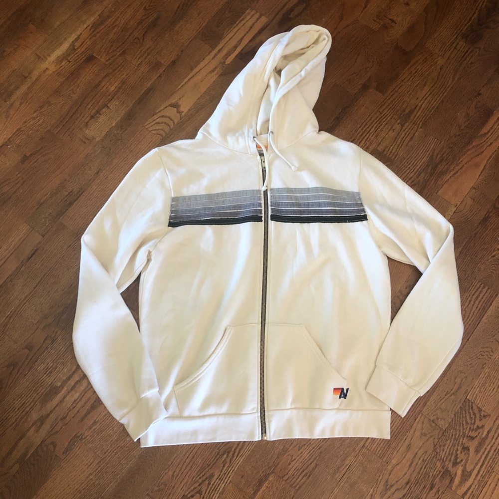 Aviator Nation 5 Stripe Hoodie